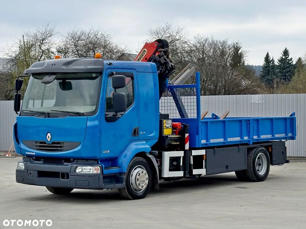 Renault MIDLUM 220 * PALFINGER PK 8502 B * STAN BDB - 4