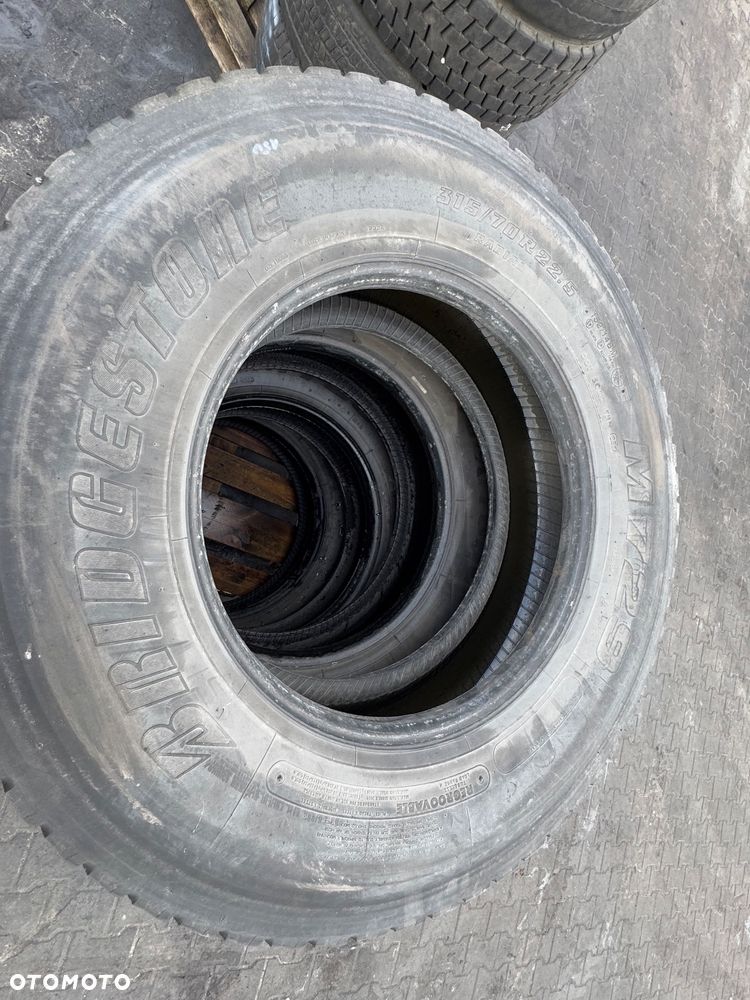 Komplet 4 opon Bridgestone M729, 315/70 R22,5 - 1