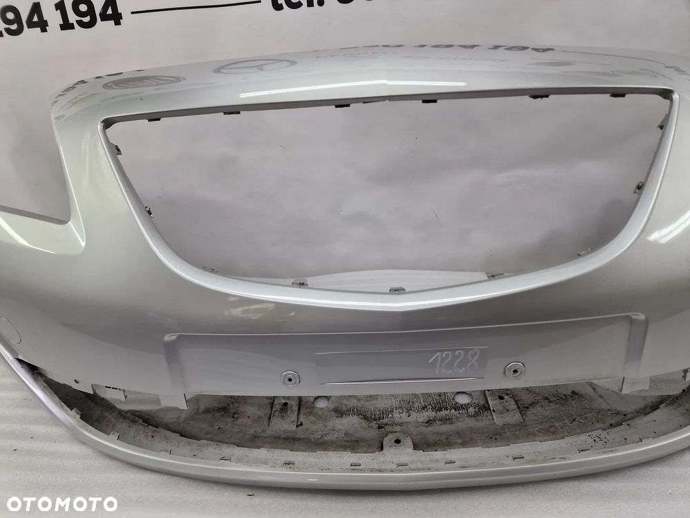OPEL MERIVA B II 10- ZDERZAK PRZEDNI PRZÓD , KOLOR SREBRNY METALIK , NR 13267699 , NR AUKCJI NZ1228 - 11