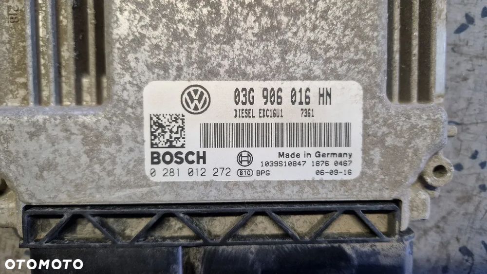 VOLKSWAGEN CADDY 2.0 SDI STEROWNIK SILNIKA  03G906016HN - 2