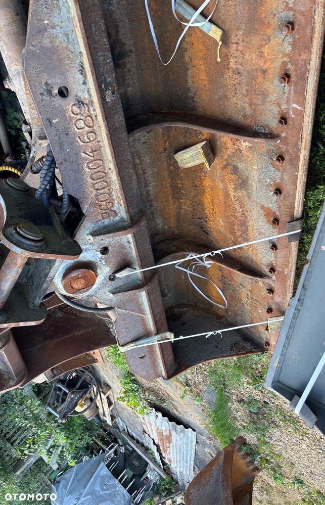 łyzka skarpowa hydrauliczna 200cm oryginalne mocowanie komatsu - 3