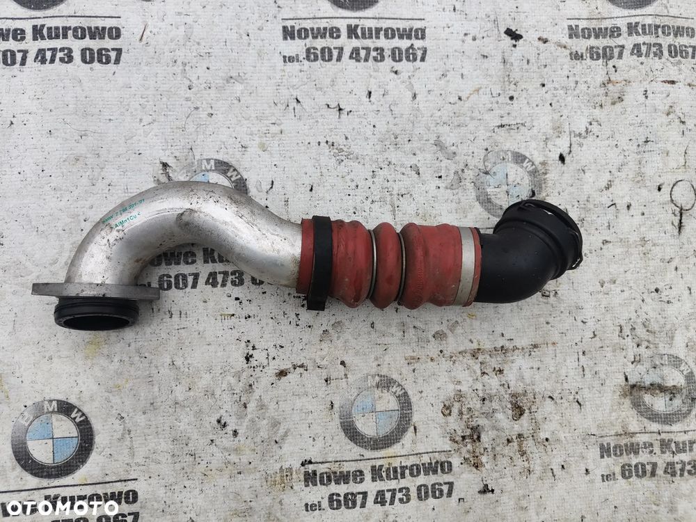 BMW E60 E61 E65 2.5d 3.0d Przewód rura wąż intercoolera 7796301 7796302 - 2
