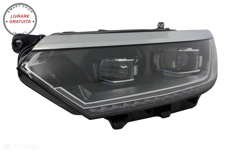 Faruri Full LED Dinamic VW Passat B8 3G (2014-2019) Matrix Look- livrare gratuita - 4
