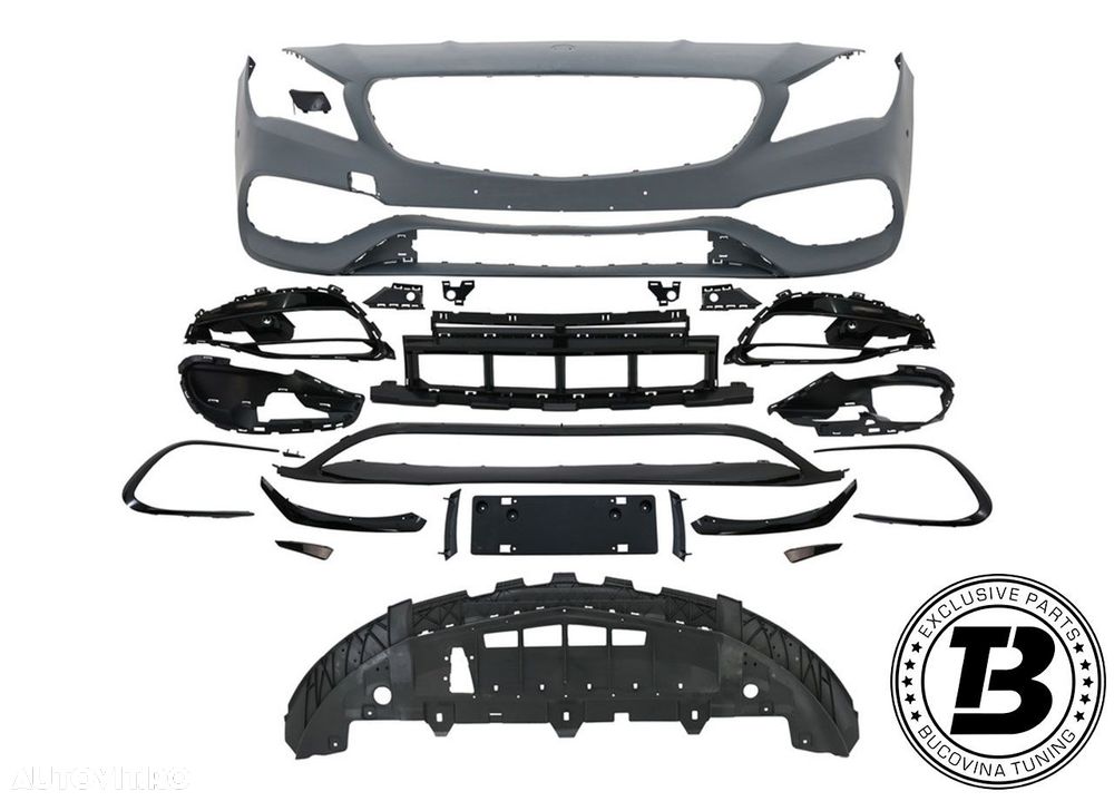 Bara Fata compatibila cu Mercedes CLA W117 X117 CLA45 Design - 5