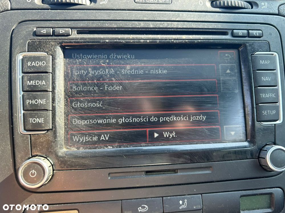 RADIO ODTWARZACZ VOLKSWAGEN EOS I PASSAT B6 JETTA - 7