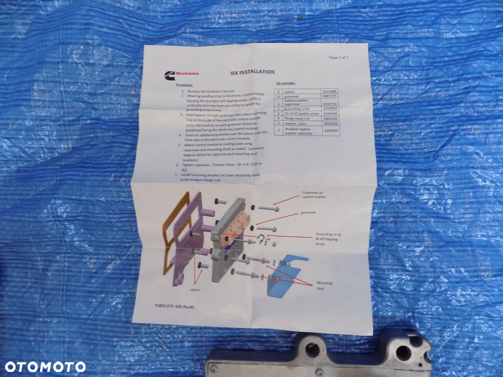 komputer sterownik moduł 48117682r case stx275 stx325 stx500 stx480 - 2