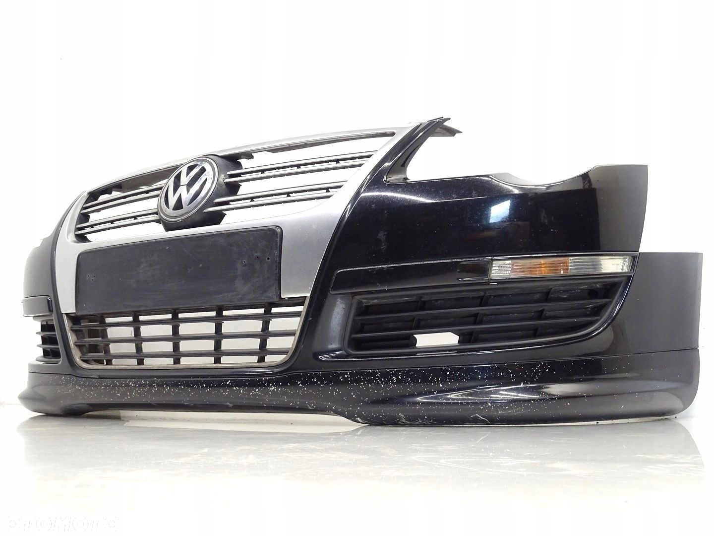 KPL ZDERZAK PRZÓD PRZEDNI VW PASSAT B6 3C R-LINE SEDAN / KOMBI CZARNY L041 - 1