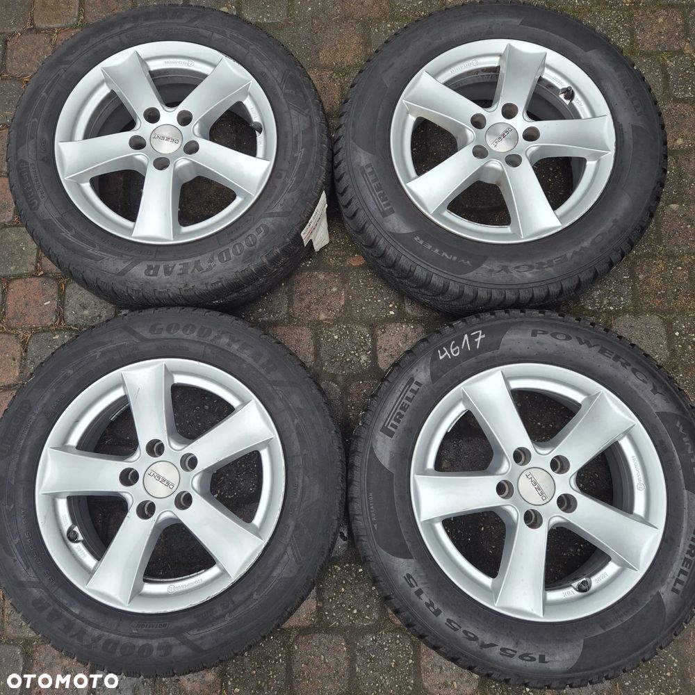 ZIMA KOŁA 195/65 R15 OPEL ASTRA J K CHEVROLET CRUZE PIRELLI 2024r +czujniki - 1