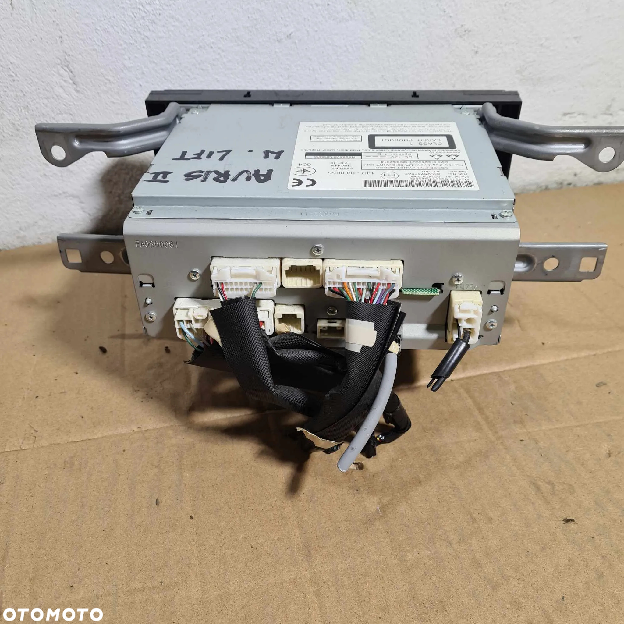 TOYOTA AURIS II RADIO NAWIGACJA GPS - 4