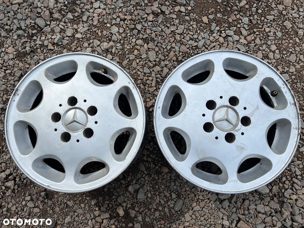 MERCEDES W124 FELGI ALUMINIOWE 15 5x112 7J ET37 ALUFELGI KBA43446 KOMPLET 2 SZT MOŻLIWY ZAKUP 1 SZT - 1