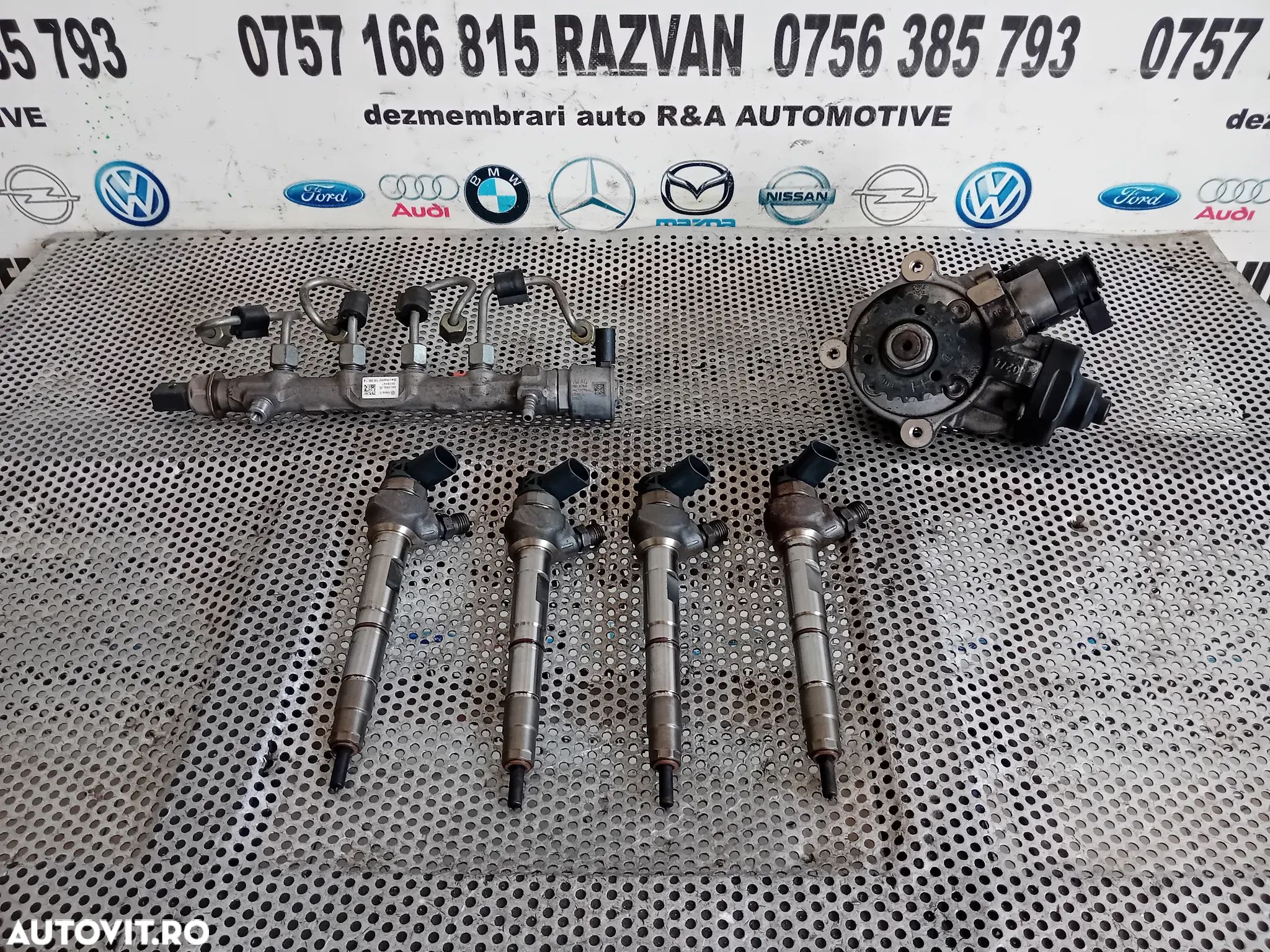 Kit Injectie Injectoare Pompa Rampa Audi A6 C7 A5 A4 B9 Q3 Q5 2.0 Tdi Motor CNH 2012-18 04L130277AE - 1