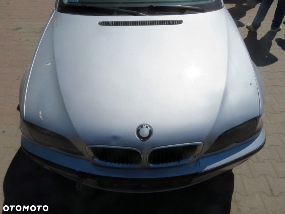 MASKA ZDERZAK BŁOTNIKI LAMPA 3 E46 LIFT 354 BMW 2002-2005 SREBRNY PRZÓD KOMPLETNY - 2