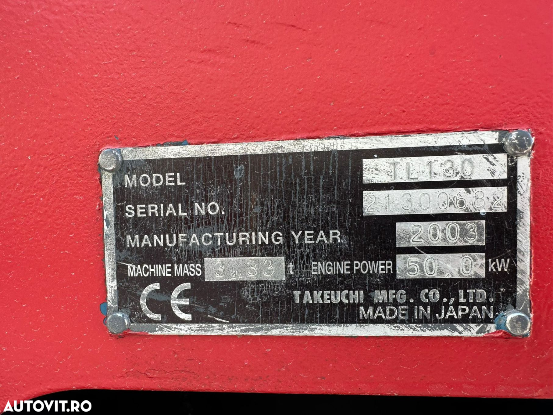 Takeuchi TL130 - 3