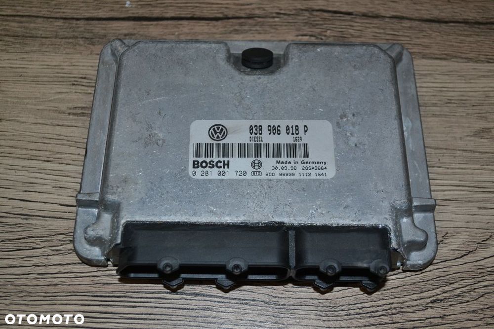 VW PASSAT B5 1,9 TDI KOMPUTER STEROWNIK SILNIKA 038906018P 0281001720 - 1