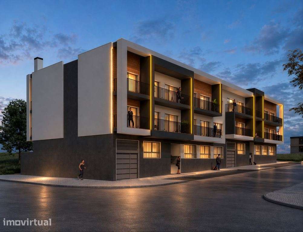 Apartamento T1, novo, com Terraço, no Sobralinho - Grande imagem: 3/16