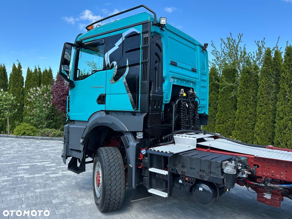 MAN / TGS / 18.510 / 4x4 / STAŁY NAPĘD + REDUKTOR  / ALLROAD / - 15
