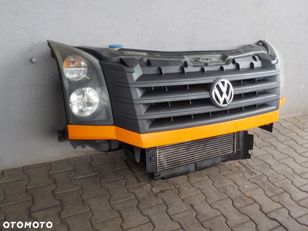 VW CRAFTER 2.0 TDI LIFT PAS PRZEDNI ZDERZAK KOMPLETNY PRZÓD CHŁODNICE GRILL LAMPY - 6