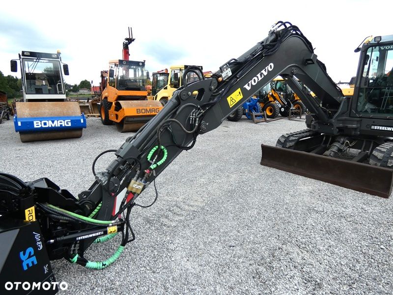 Volvo ECR88D ROTOTILT ZE SZCZYPCAMI / Super Stan / Nowe podwozie / - 27