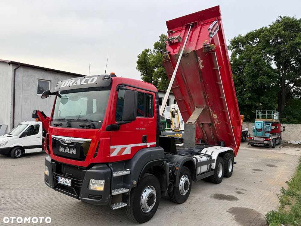 MAN TGS 41.440 Kipper Miller 8x6  Euro 6 Nowe Opony !!! 1 Właściciel - 8