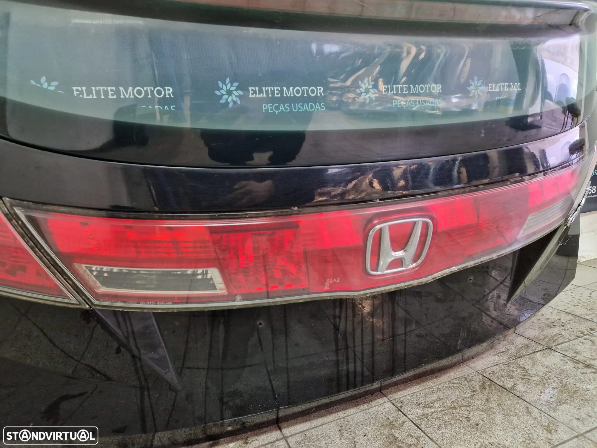 Tampa de mala usada HONDA CIVIC VIII 8 2.2 CTDI FN FK FAROLINS ENVIO GRATUITO - 4