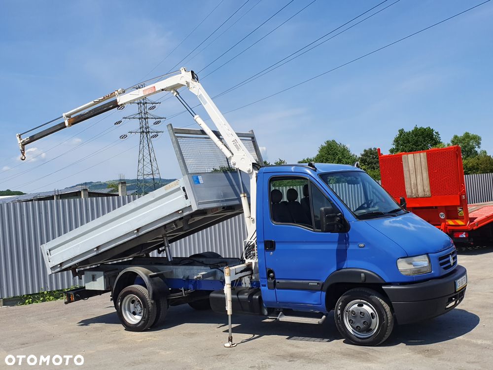 Renault Mascott 130 DCI Wywrotka / Kiper 3-Str + HDS Oryginał  !! - 1