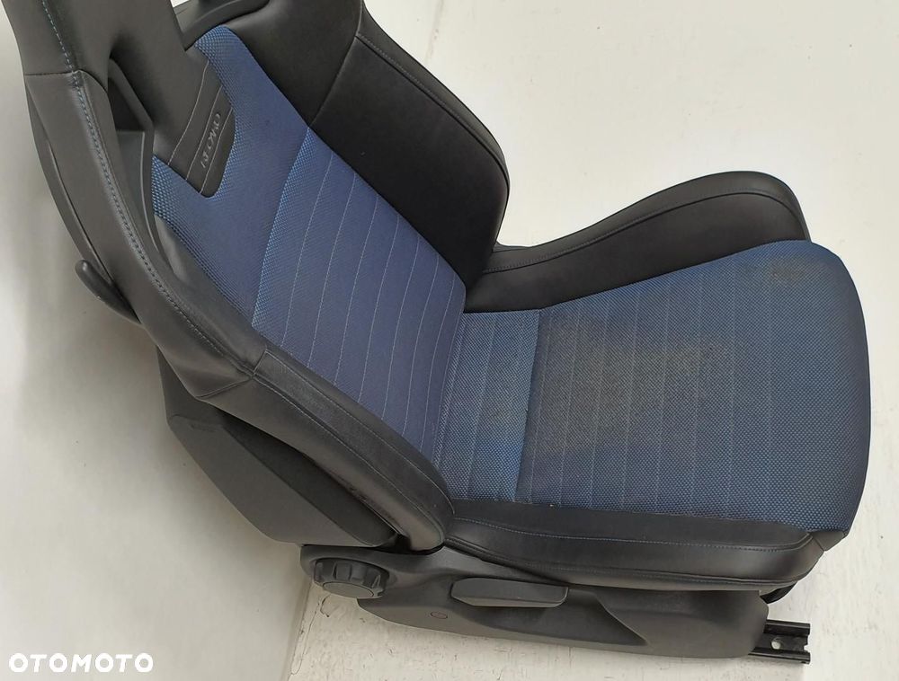 FOTEL PASAŻERA PRAWY PRZÓD SKÓRA RECARO OPC KUBEŁKOWY OPEL CORSA D 3D EURO - 4