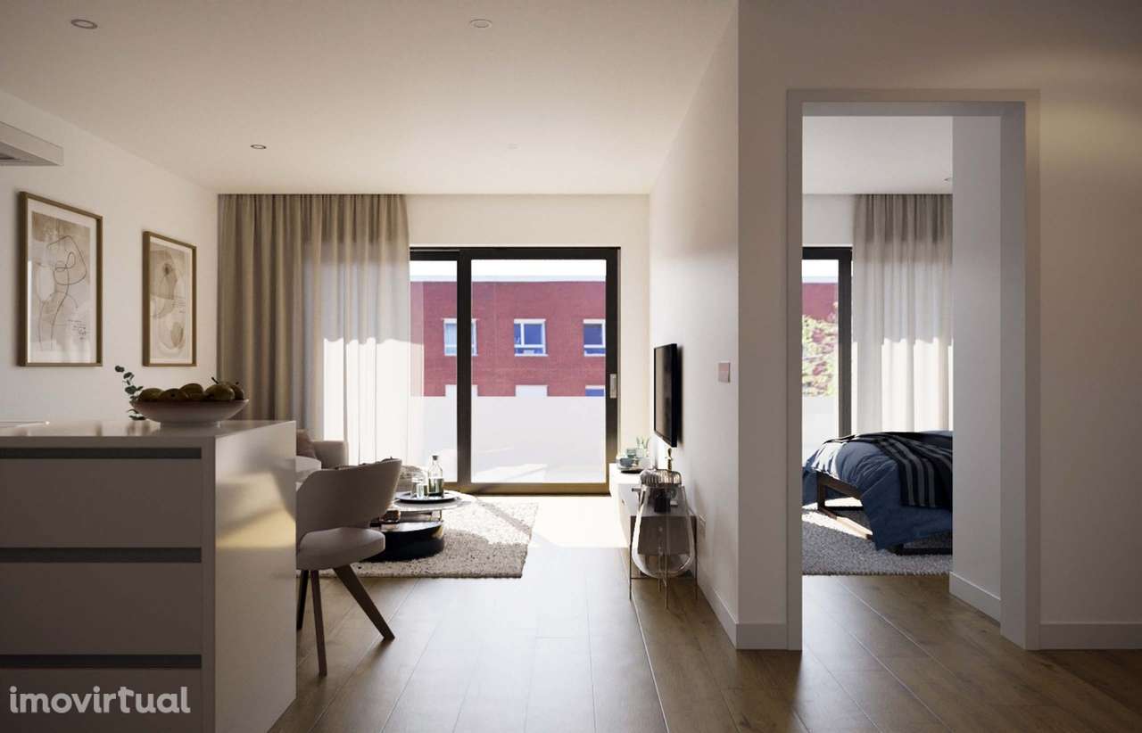 T1 Novo no Edifício Vanguard – Centro de Aveiro. - Grande imagem: 5/22