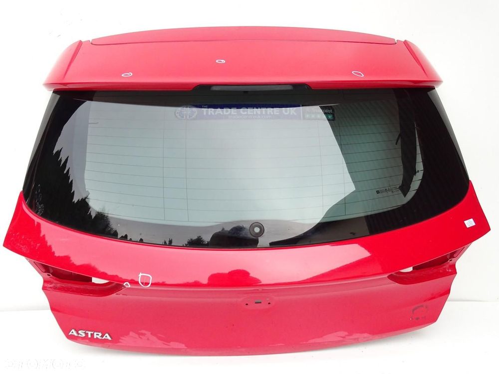 KLAPA TYŁ TYLNA BAGAŻNIKA + SZYBA LAKIER Z50S OPEL ASTRA V K HB 5D 15-19r - 3