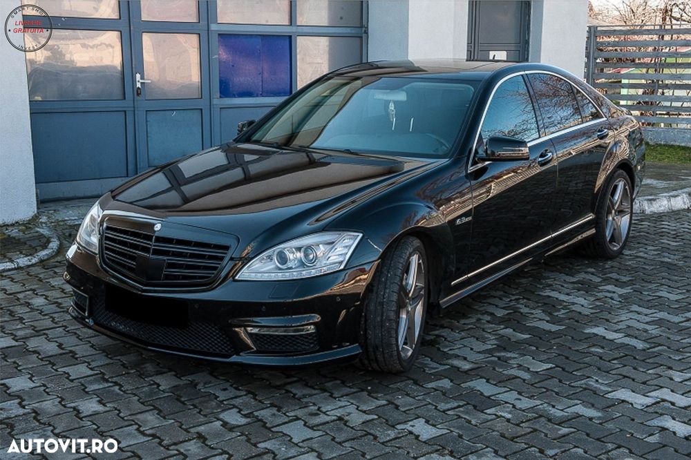 Faruri LED Mercedes Clasa S W221 (2005-2009) Facelift Look Semnalizare Dinamica Se- livrare gratuita - 24