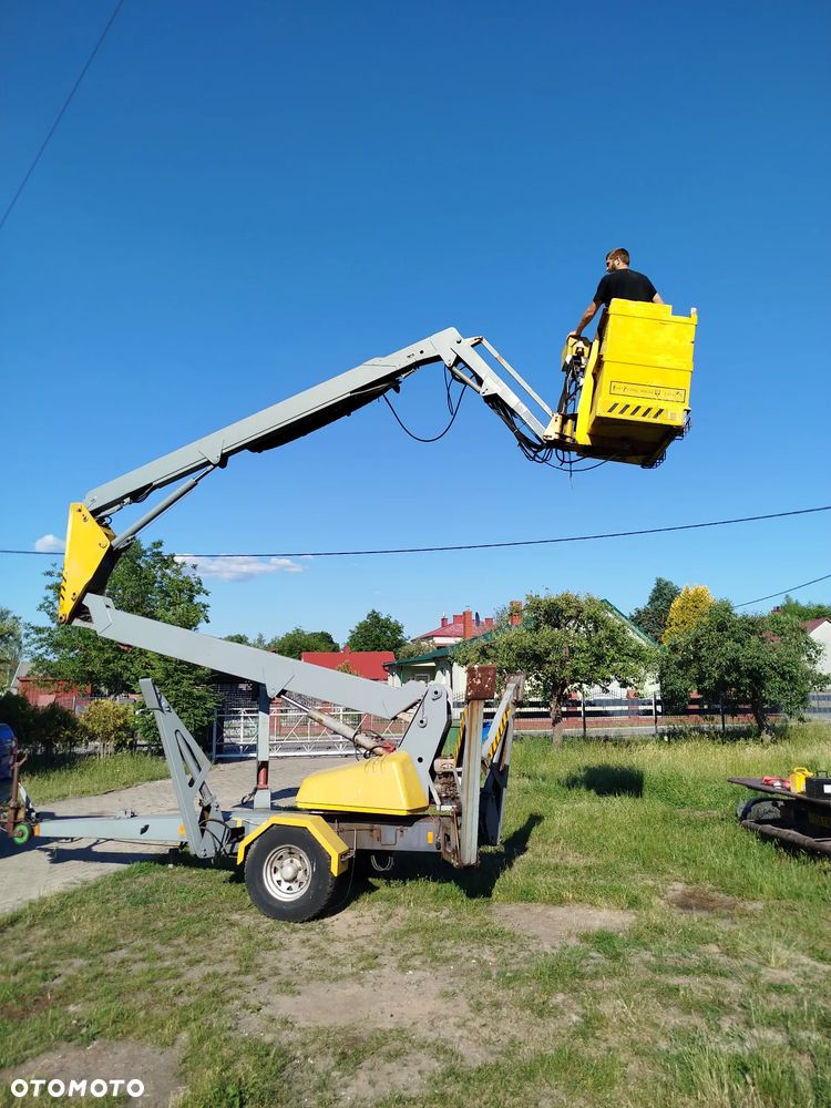 Nifty 16,4 metrowa Aerial k16t Kubota diesel podnośnik koszowy zwyżka Podest ruchomy - 3