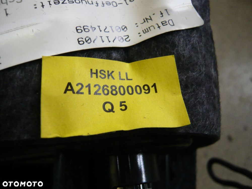 schowek deski pasażera mercedes e klasa w212 a2126800091 - 2