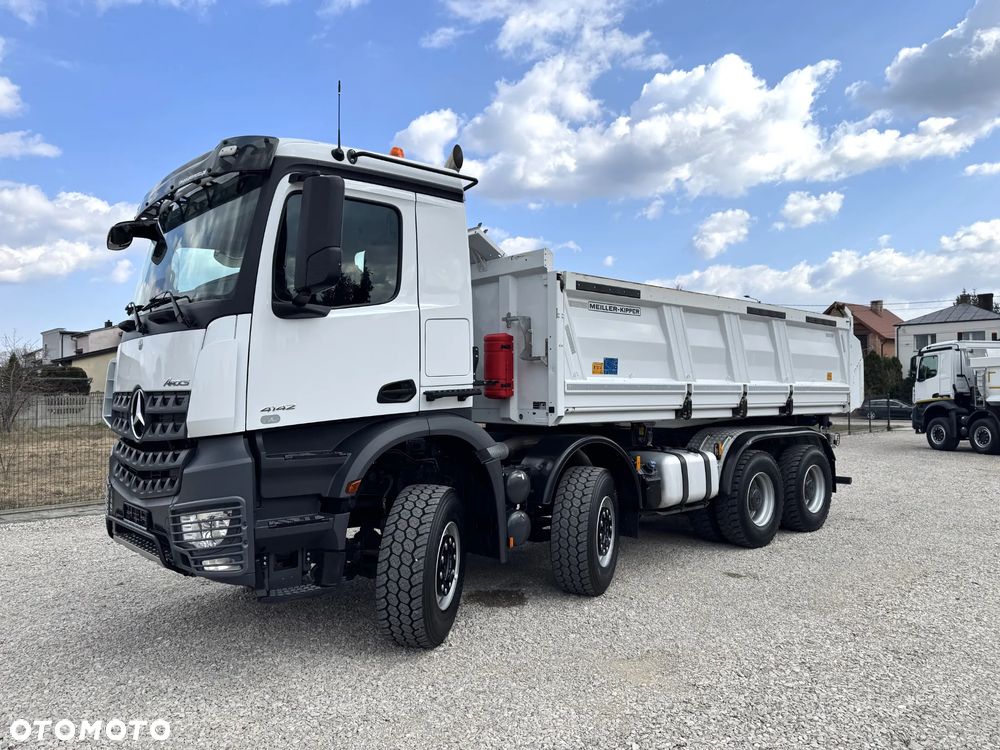 Mercedes-Benz AROCS 4142 MP5, 8x4, MEILLER KIPPER - BORDMATIC, - 4