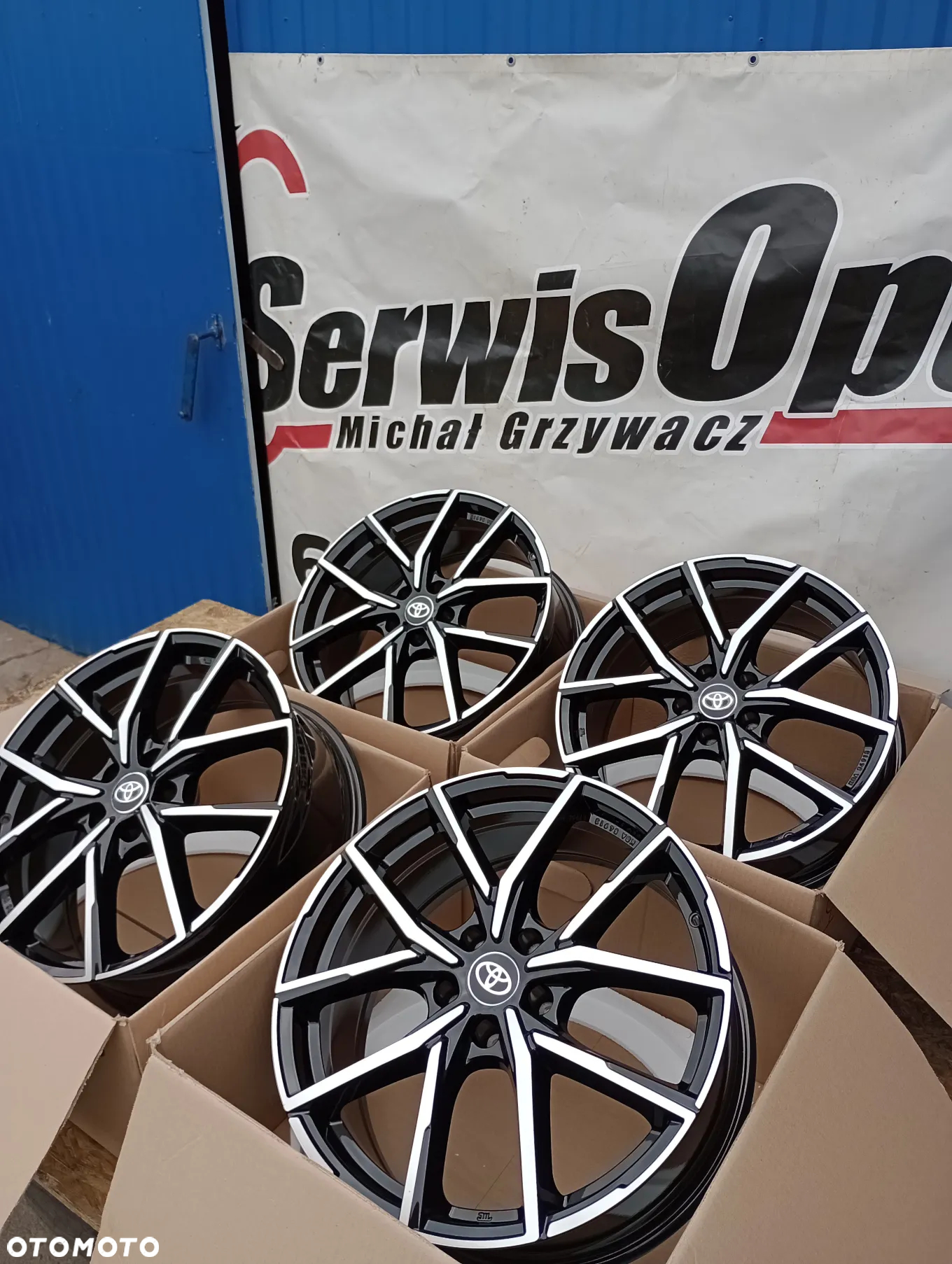 FELGI ALUMINIOWE NOWE 5x114 R19 8J ET40 TOYOTA AURIS AVENSIS BZ4X CAMRY C-HR COROLLA RAV4 VERSO YARIS CROSS - 2