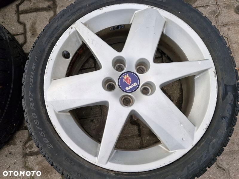 saab 9-3 93 ii 2 felgi aluminiowe alufelgi 17 cali 5x110 et41 12786708 - 2