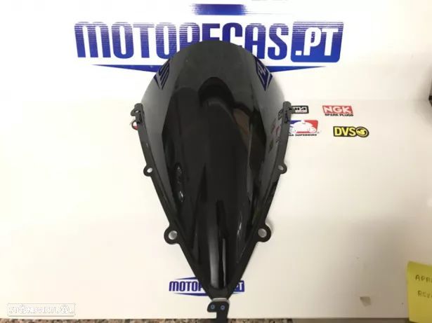 Viseira Aprilia RSV4 ano 2009 / 2014 escura vidro bolha moto pecas - 1