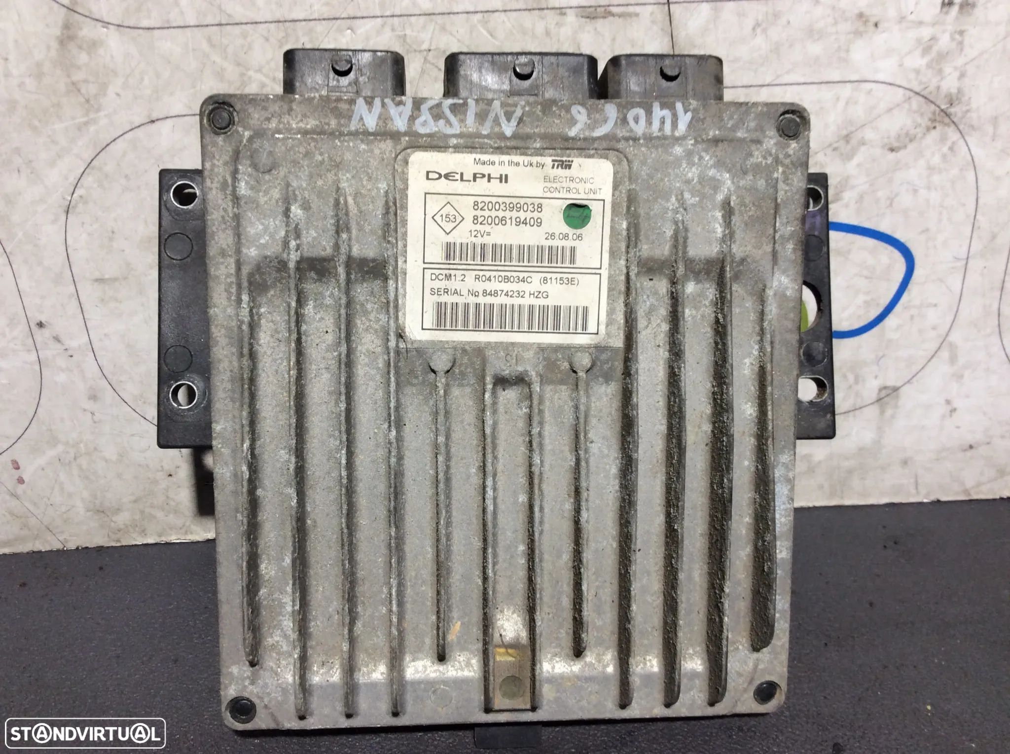 Centralina Motor Nissan Note   8200399038   8200616409 - 1