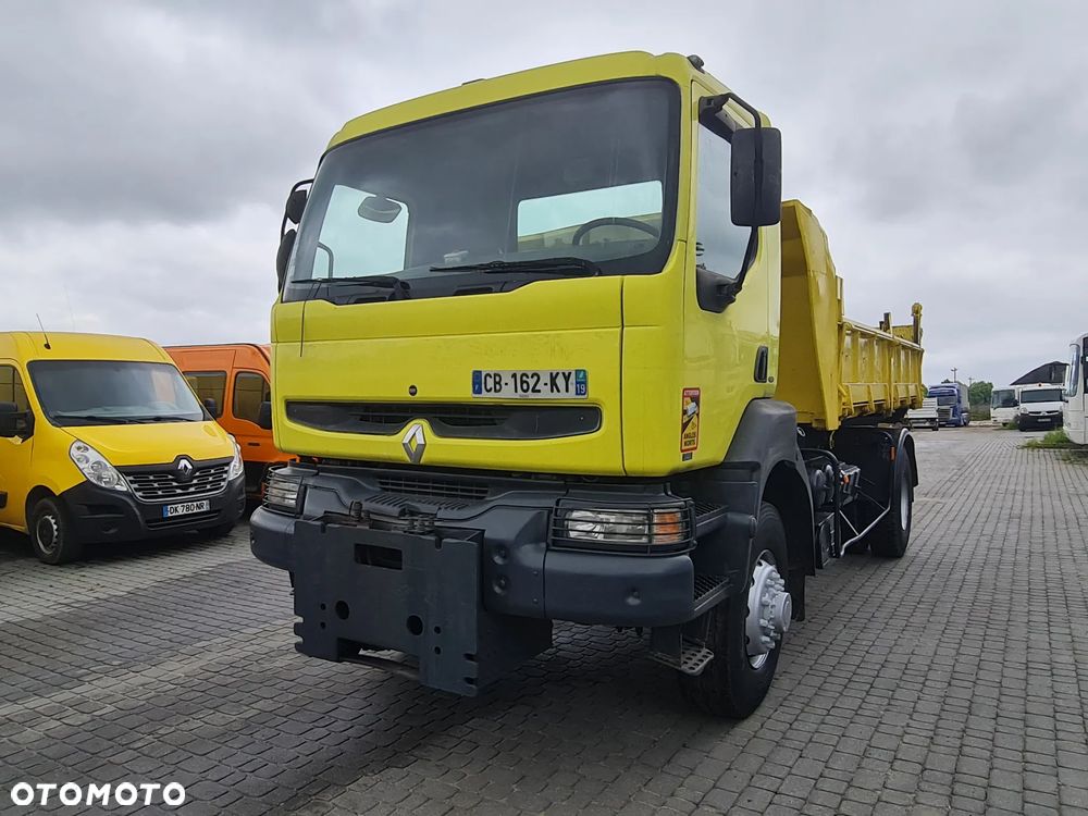 Renault Kerax 4x4 340 DCi Wywrotka 3 str Specjalny Super Stan Snorkel Czolownica Solarka Piaskarka I wł. Długi Kiper - 11