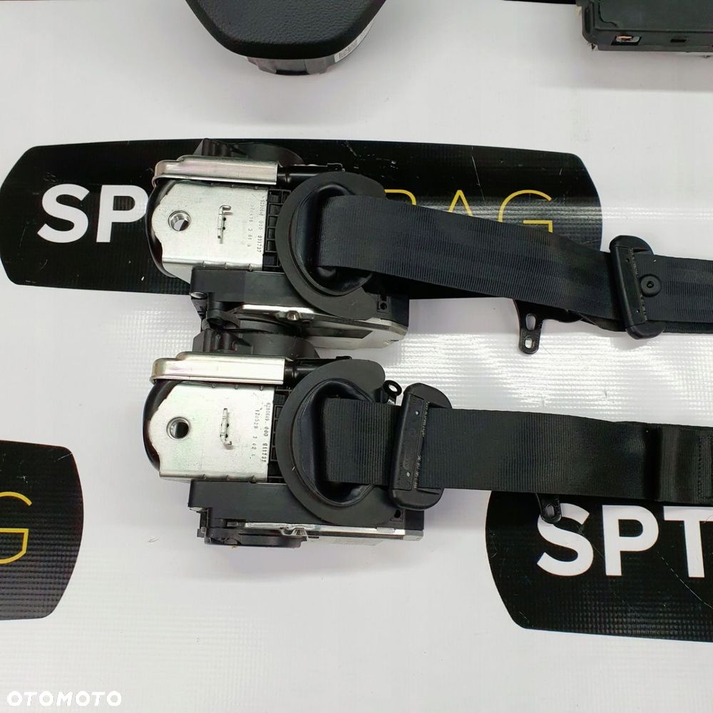 VW TOURAN II 5TA DESKA ROZDZIELCZA KONSOLA KOKPIT PULPIT PODUSZKI AIRBAG AIR BAG PASY KIT SET - 7