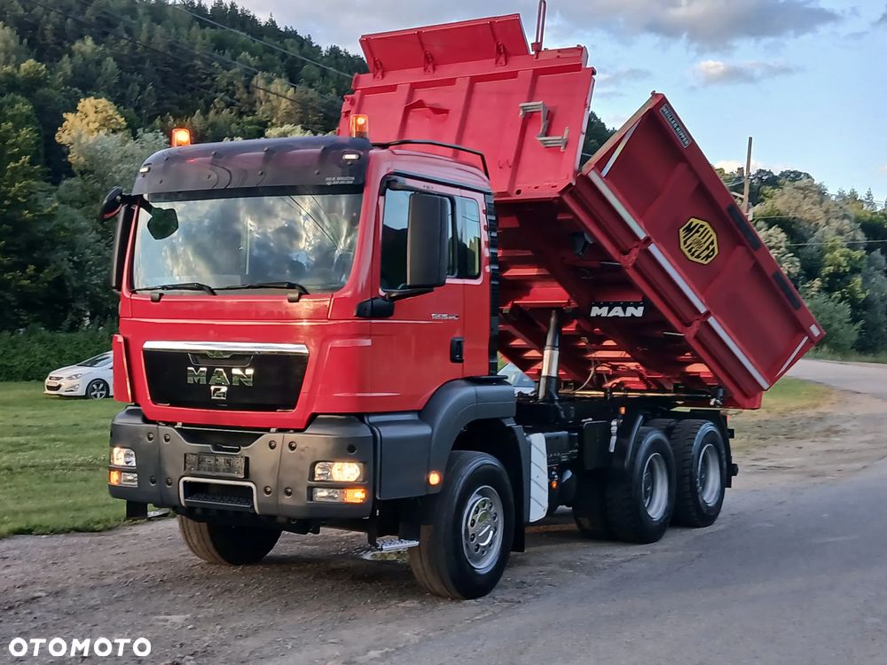MAN TGS 440 KM 6X4 BORDMATIC Meiller-Kipper Perfekcyjny - 2
