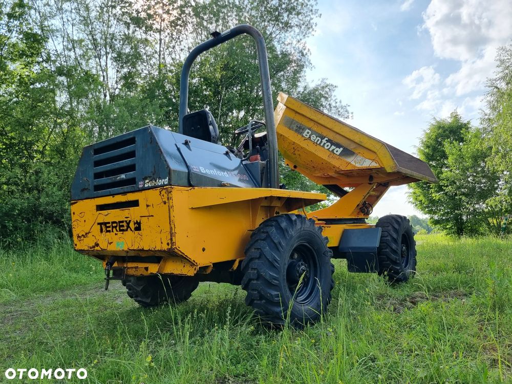 Terex Wozidło Benford 5 ton JAK NOWE 4X4+OBRÓT+KIPER z Norwegii Perkins Silnik Maszyna jak Nowa opony jak Nowe - 7