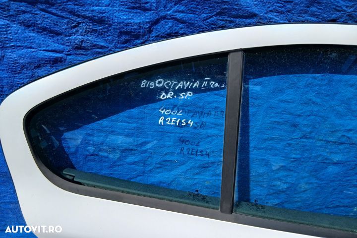 Usa / Portiera spate dreapta Skoda Octavia 2 [facelift] [2008 - 2013] - 5
