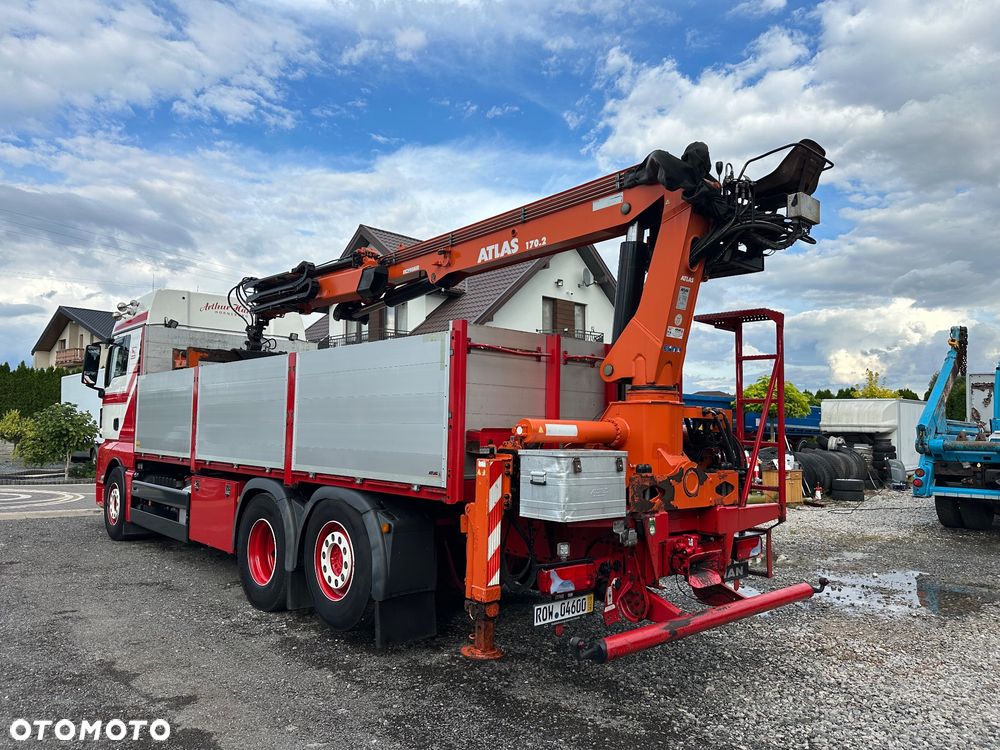 MAN TGX 480 HDS z Niemiec 600tkm 2017r skręta os skóry klima full air - 8