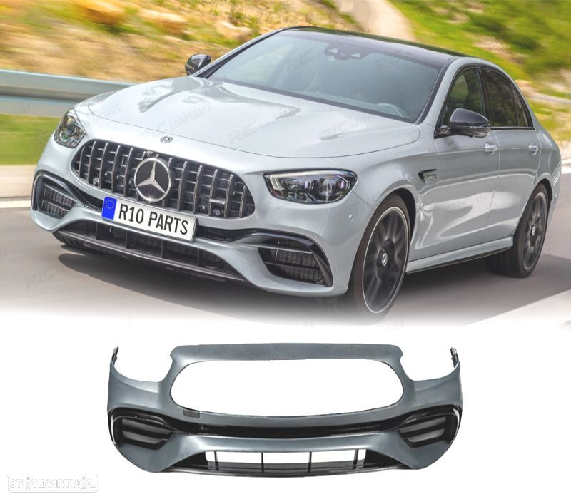 PÁRA-CHOQUES FRONTAL MERCEDES W213 21-24 LOOK AMG E63S - 1
