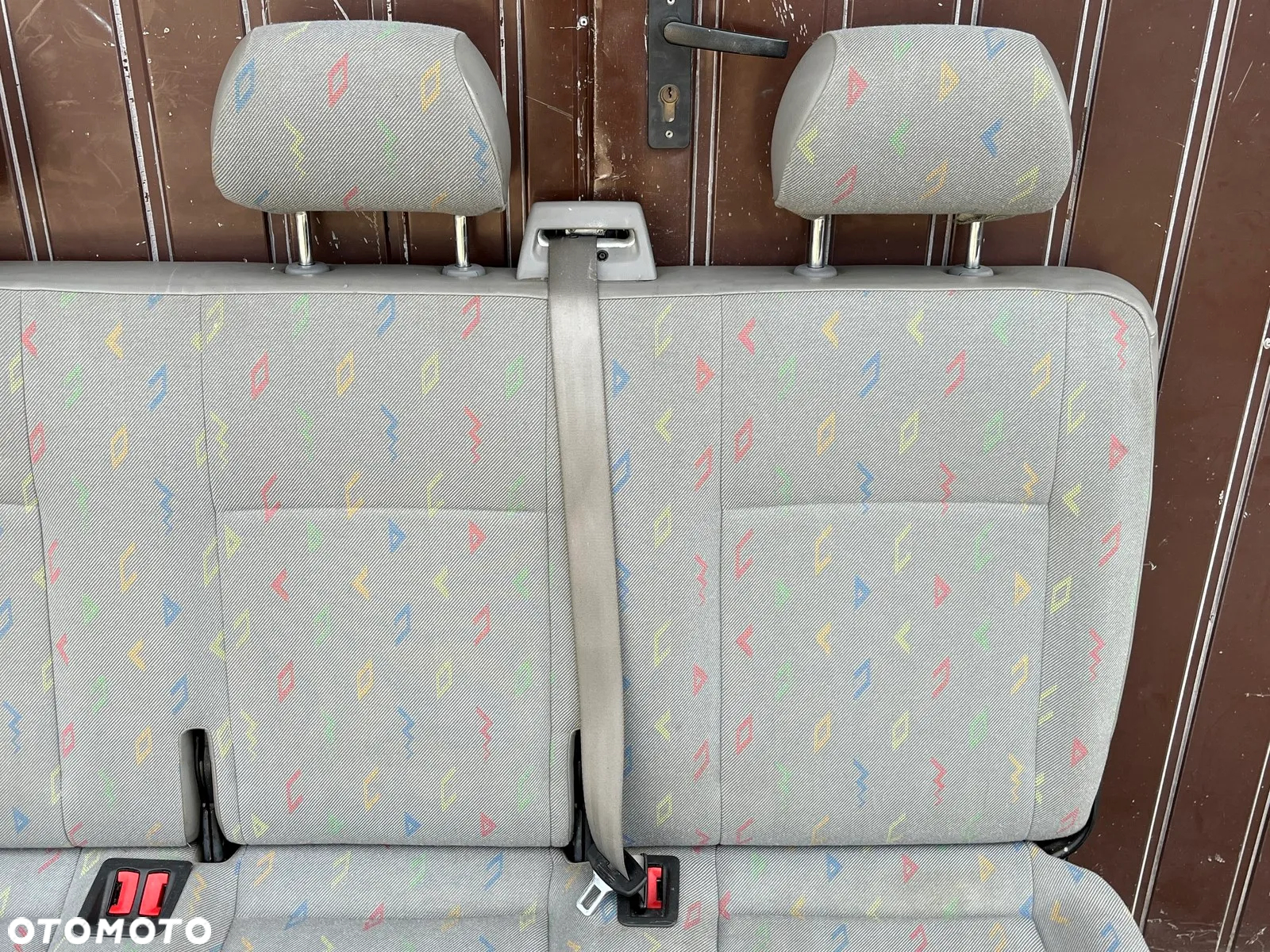 KANAPA ŁAWKA TRÓJKA 3 RZĄD TYŁ FOTEL INKA INCA VW T5 LIFT T6 CARAVELLE TRANSPORTER EU - 6