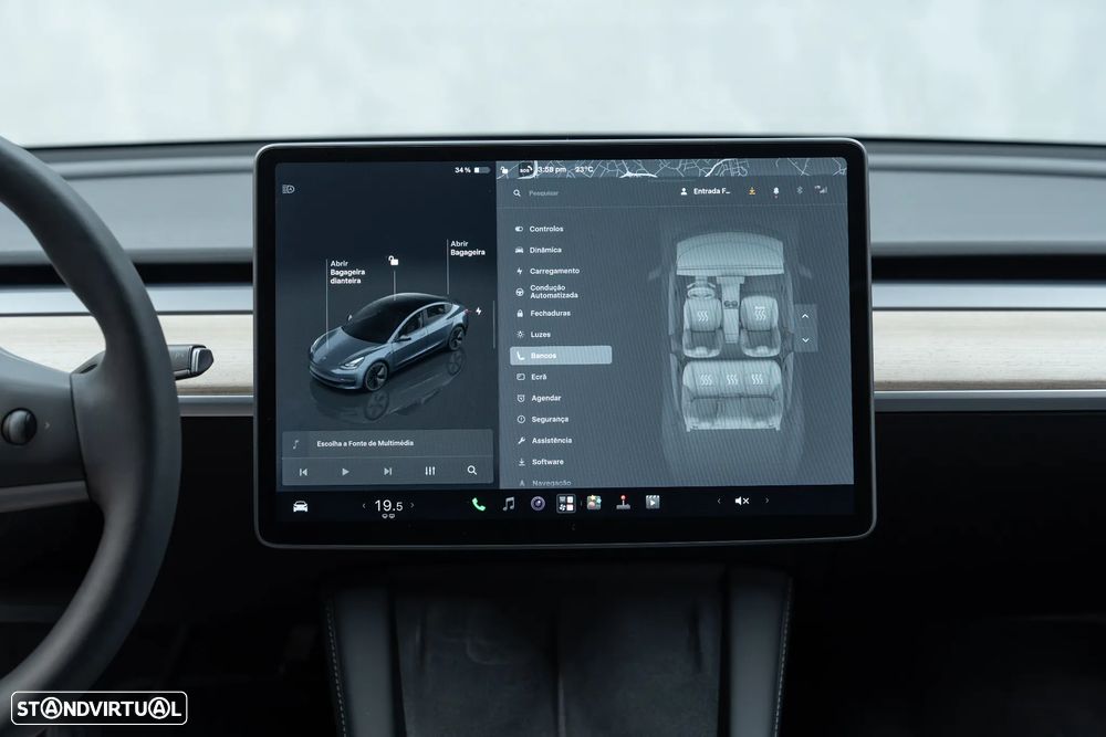 Tesla Model 3 Long Range Tração Traseira - 38