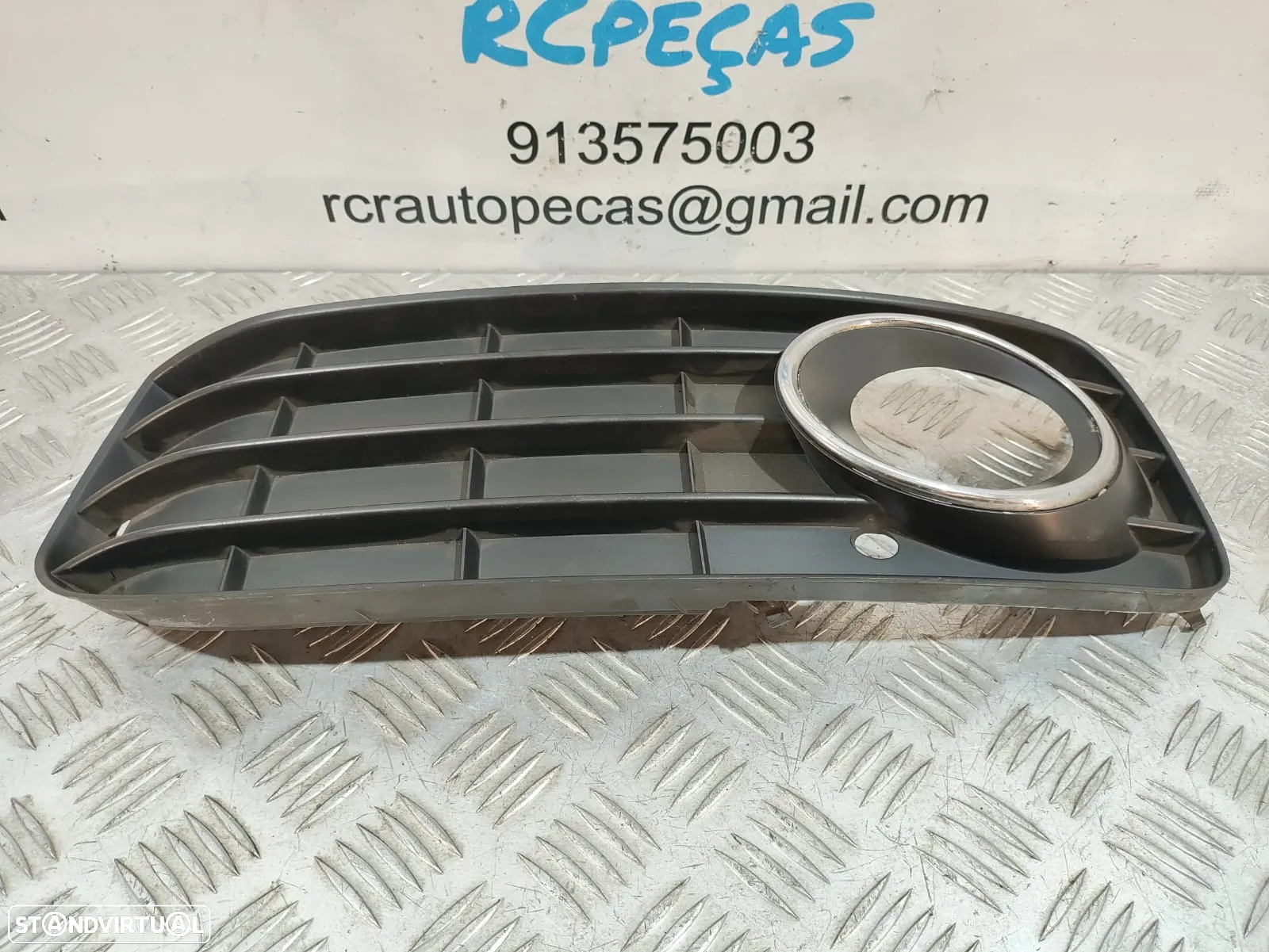 Grelha esquerda para-choques frontal original Audi A5 8T - 4