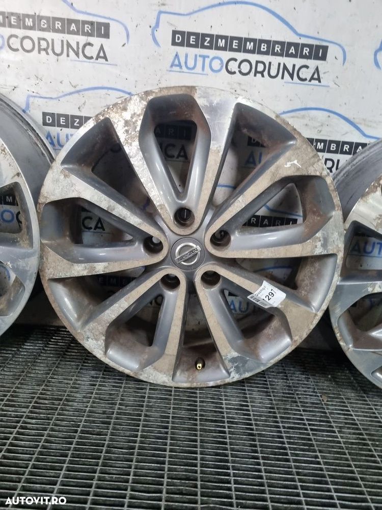 Jante aliaj Nissan Qashqai 2007 - 2010 (1297) R18 Et40 - 3