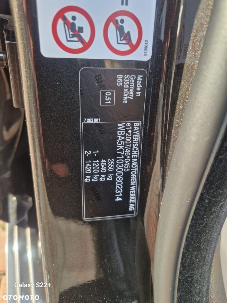 BMW Seria 5 535d xDrive Sport-Aut Luxury Line - 23