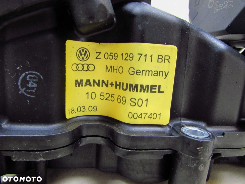 AUDI A6 C6 2.7 3.0 TDI 04-11 KOLEKTOR SSACY NASTAWNIK LEWY 059129711BR 059129086L - 7