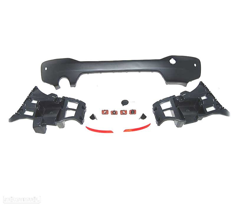 PARA-CHOQUES TRASEIRO BMW X1 F48 15-19 LOOK M PDC - 2